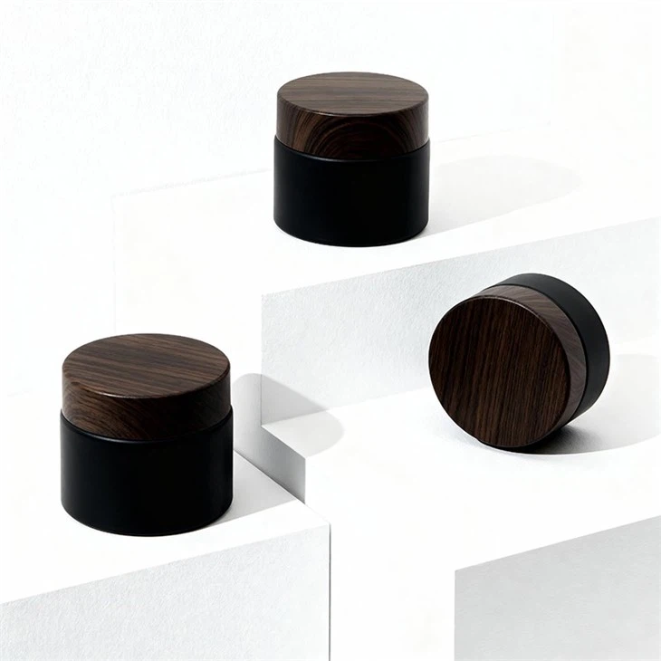 glass jars for cosmetics